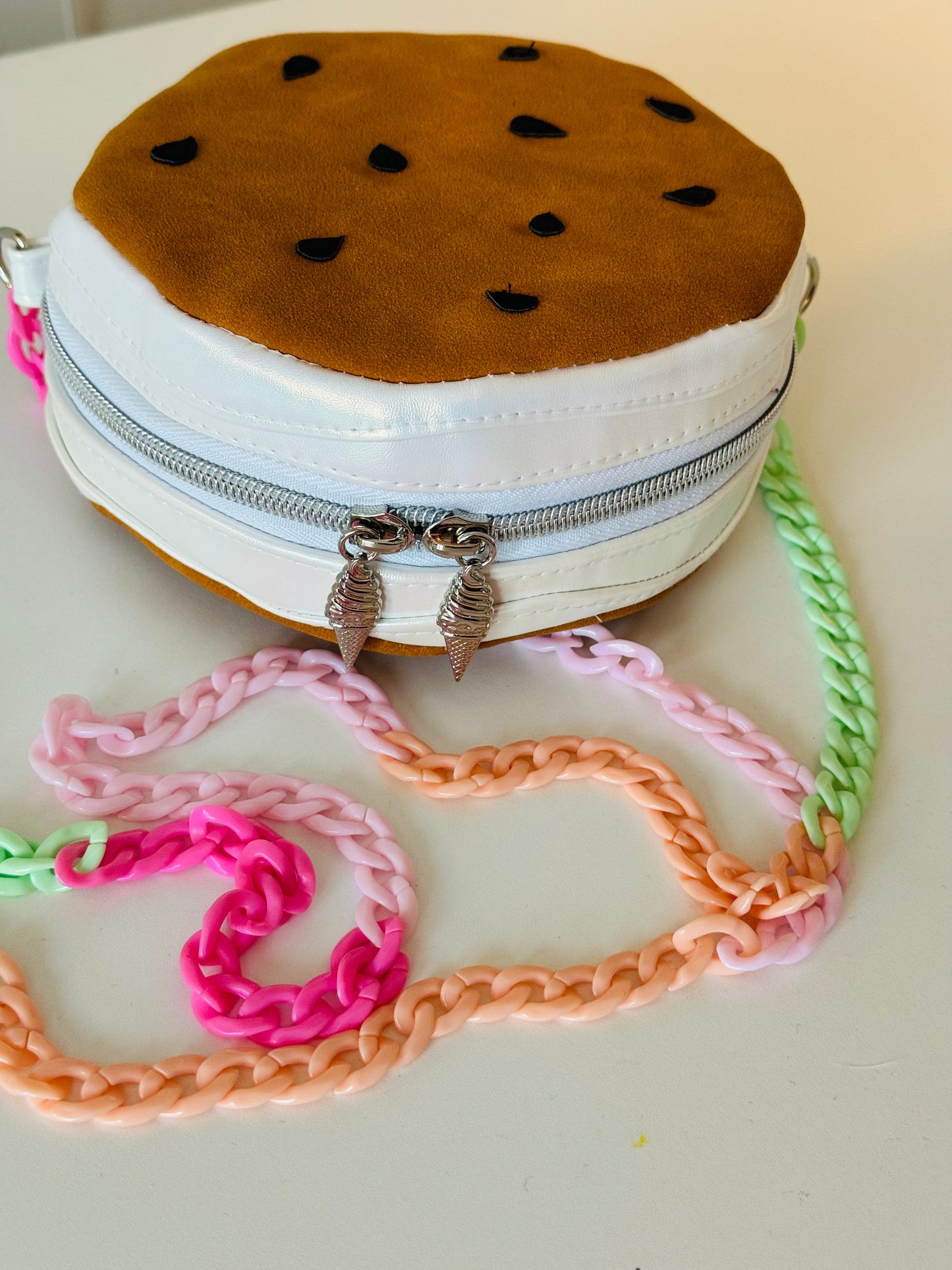 Ice Cream Cookie Sandwich Crossbody Bag