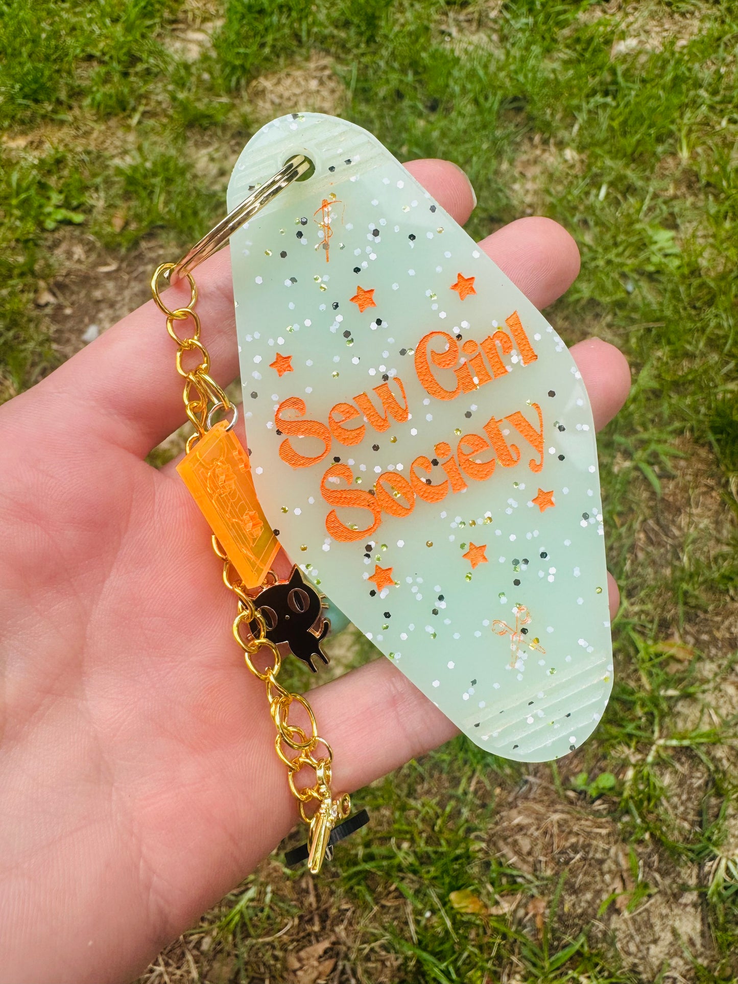 Sew Girl Society Keychain