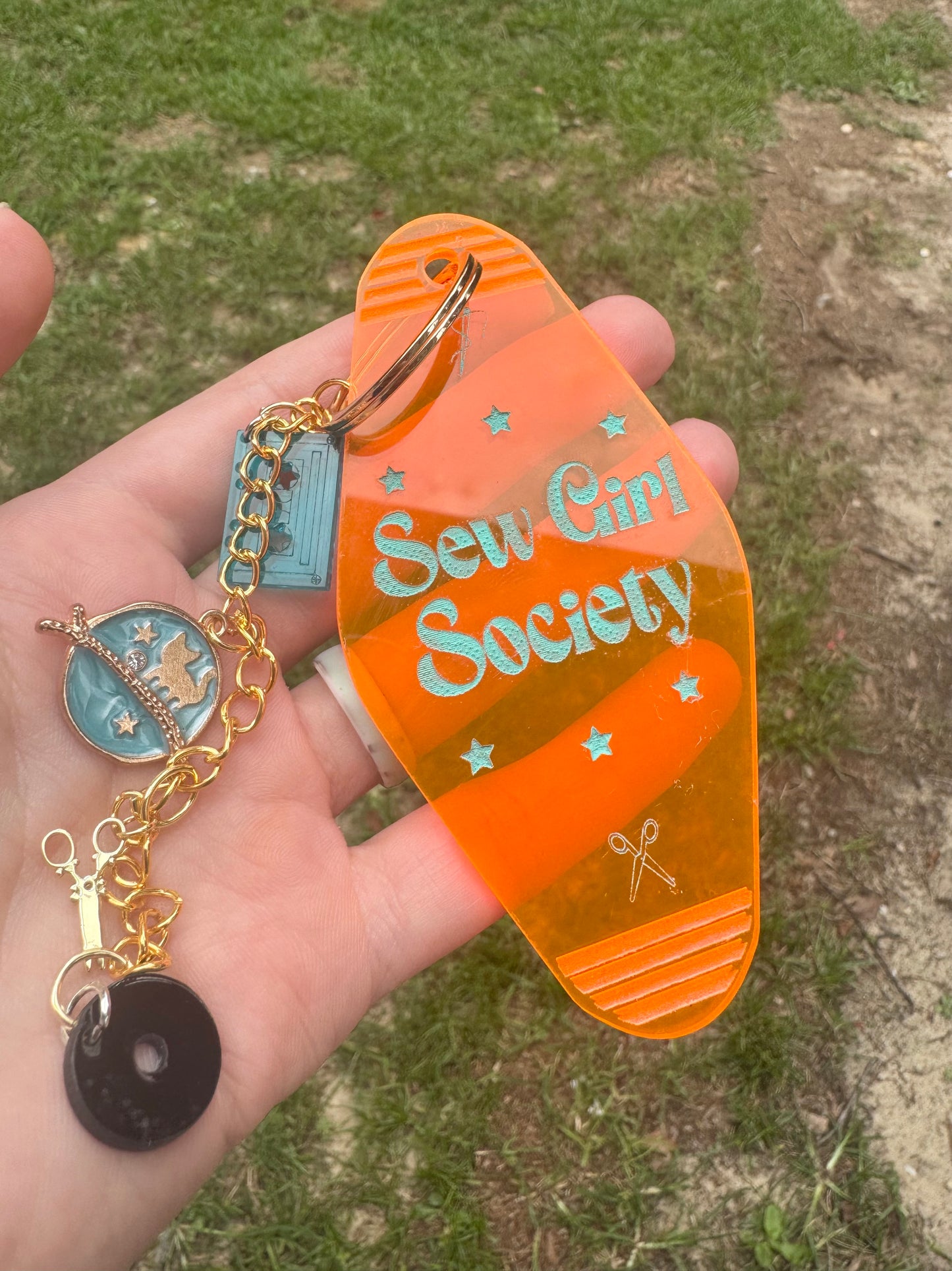 Sew Girl Society Keychain