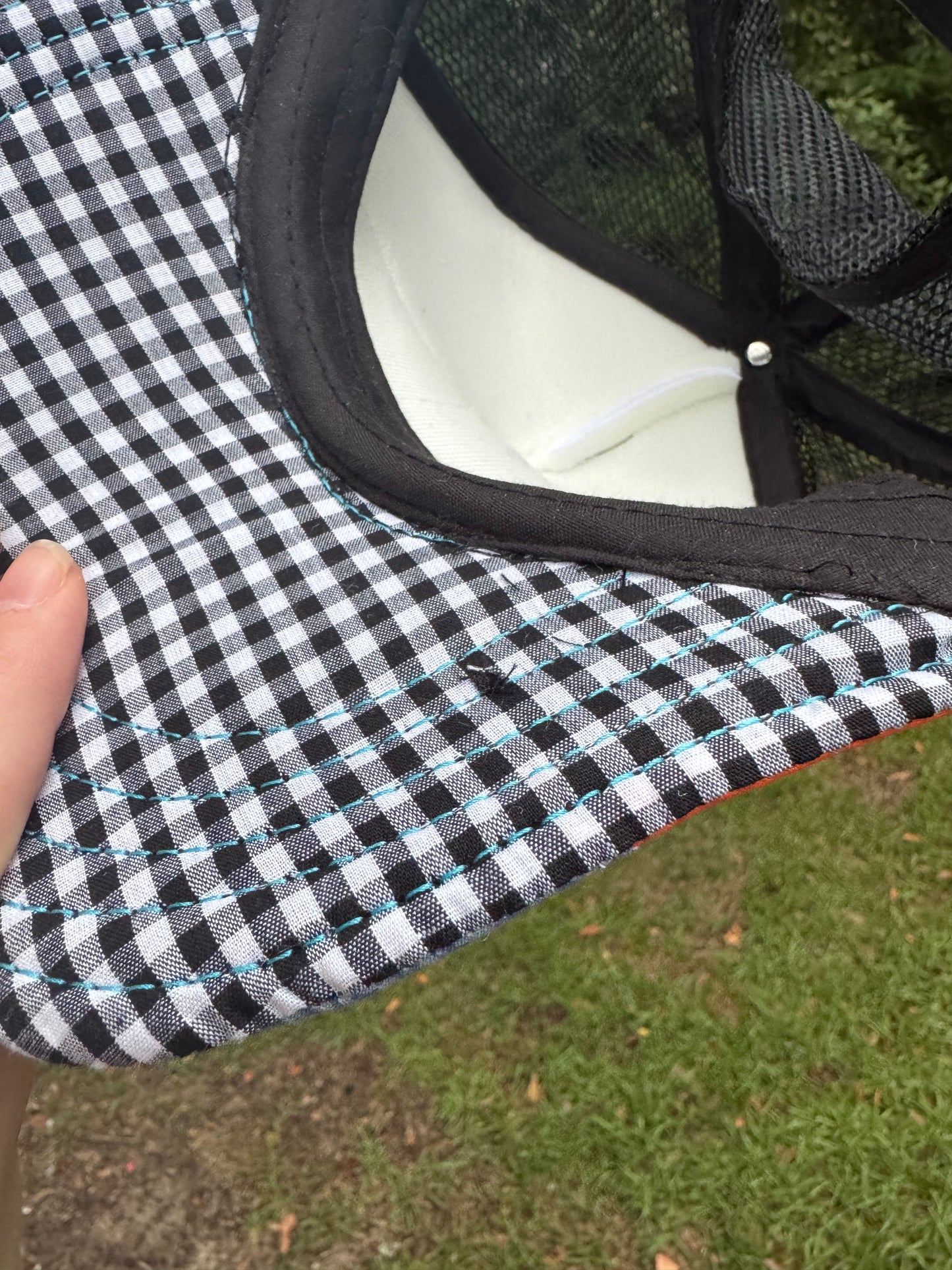 Sewist Pennant Upcycled Hat