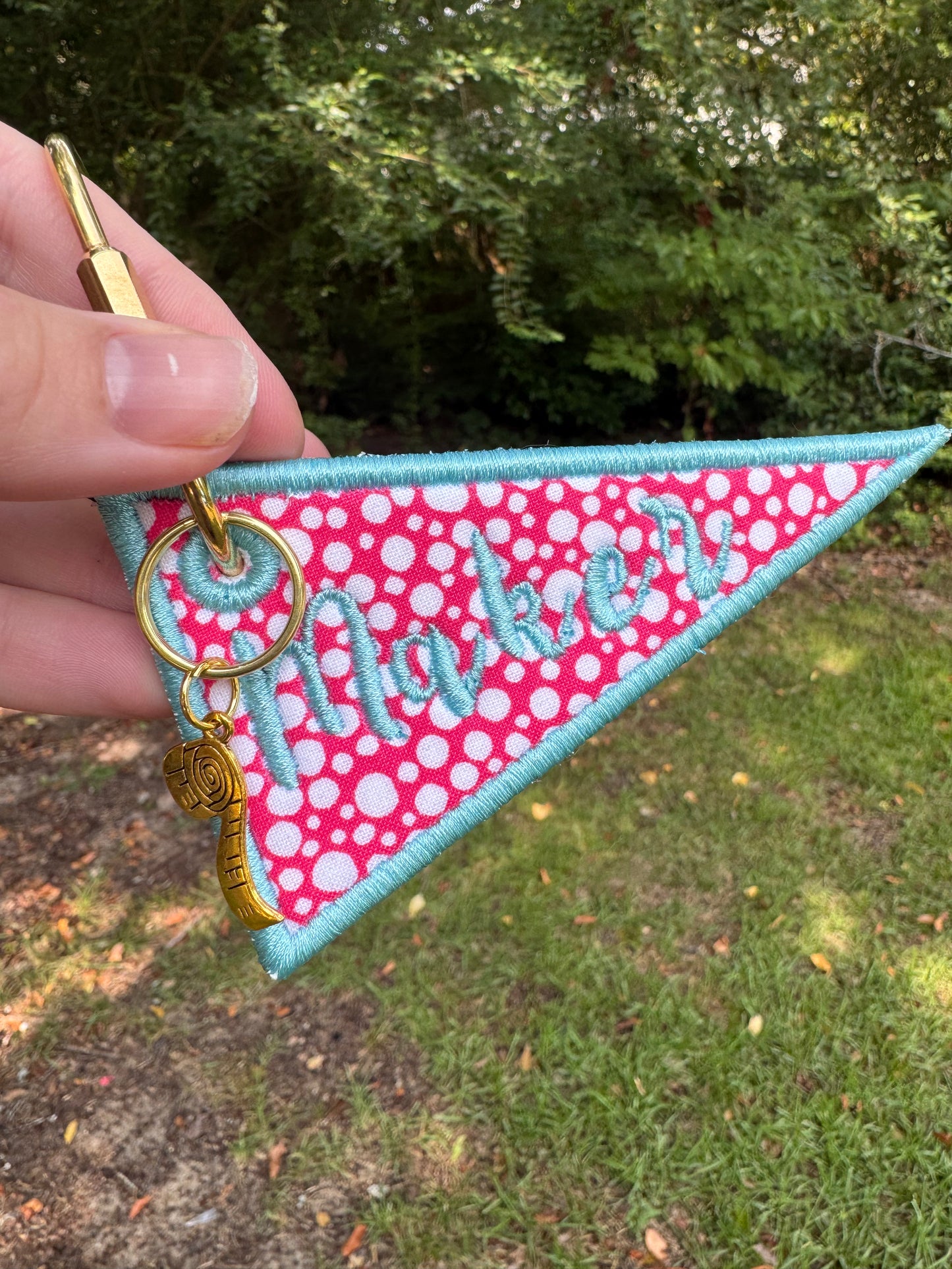 Maker Pennant Bag Tag