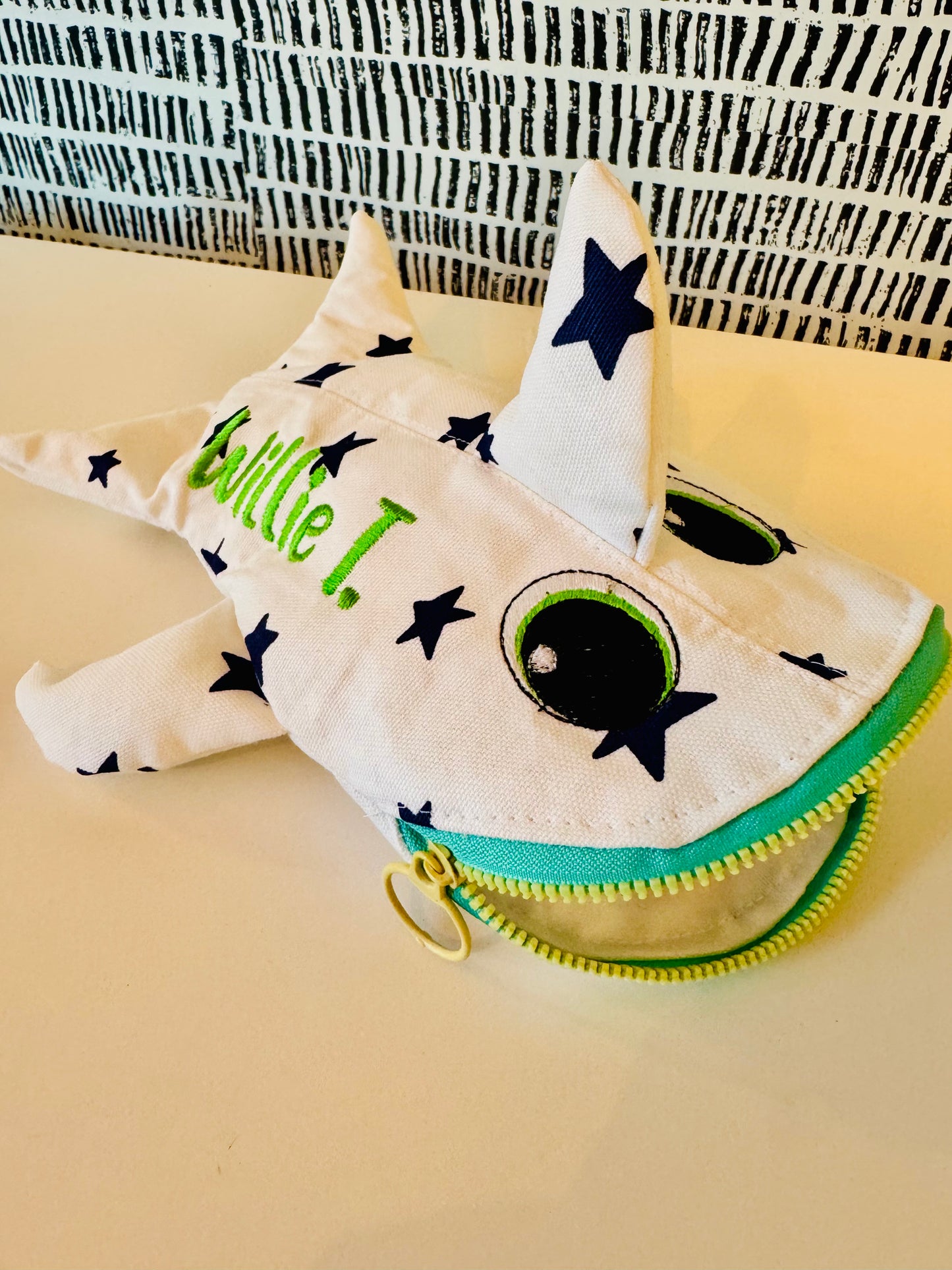 Whale Shark Zip Bag Pattern