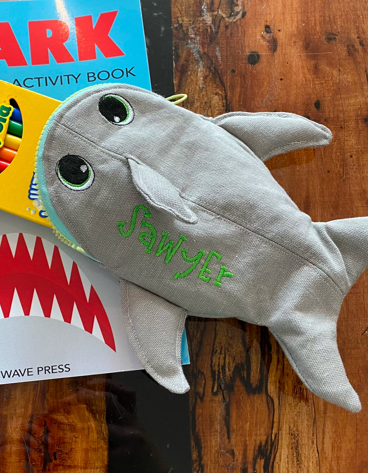 Whale Shark Zip Bag Pattern