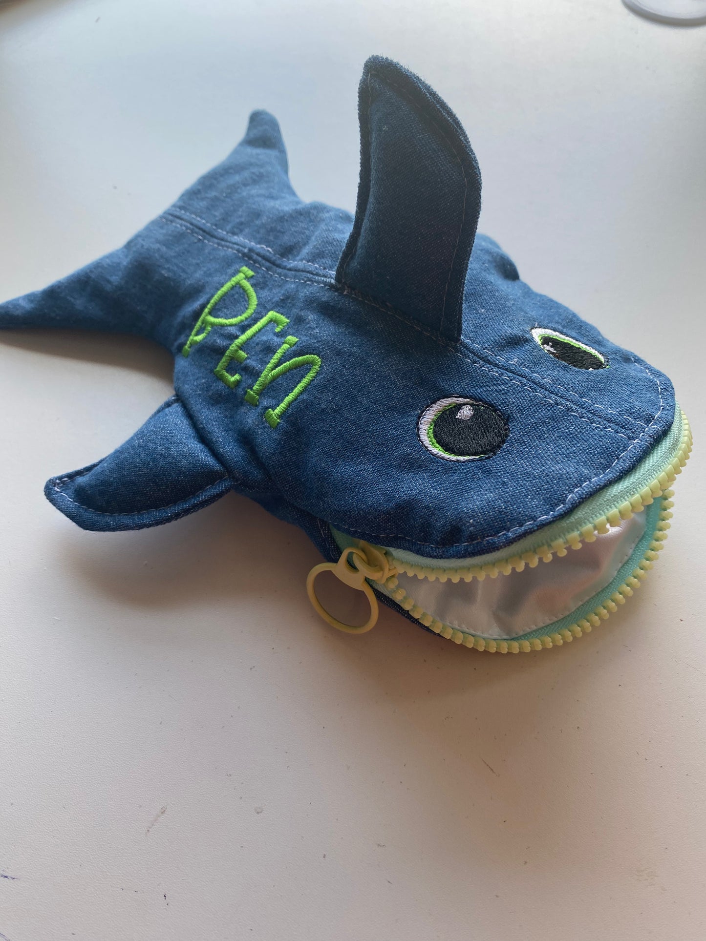 Whale Shark Zip Bag Pattern