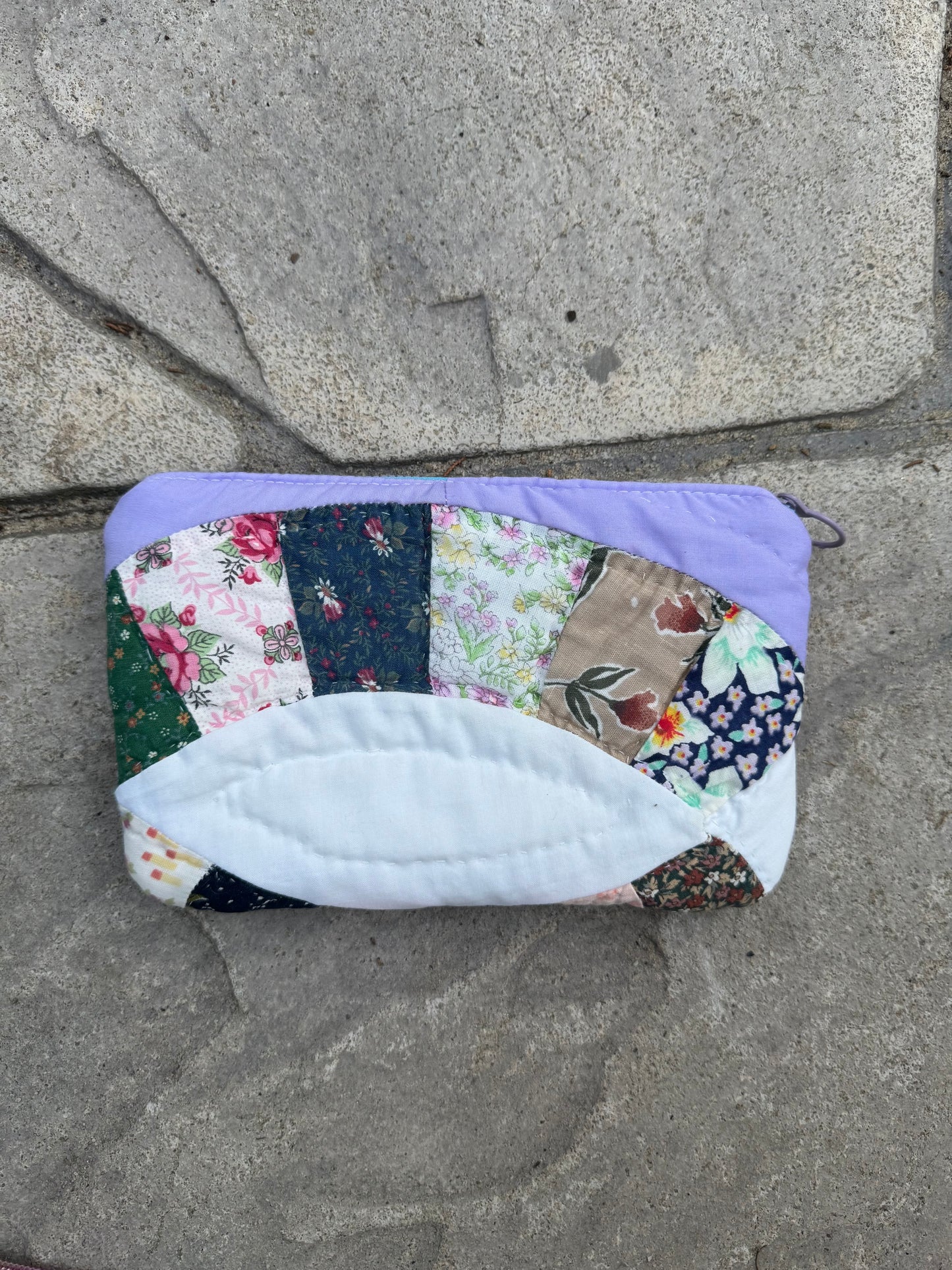 Upcycled Quilt Clutch