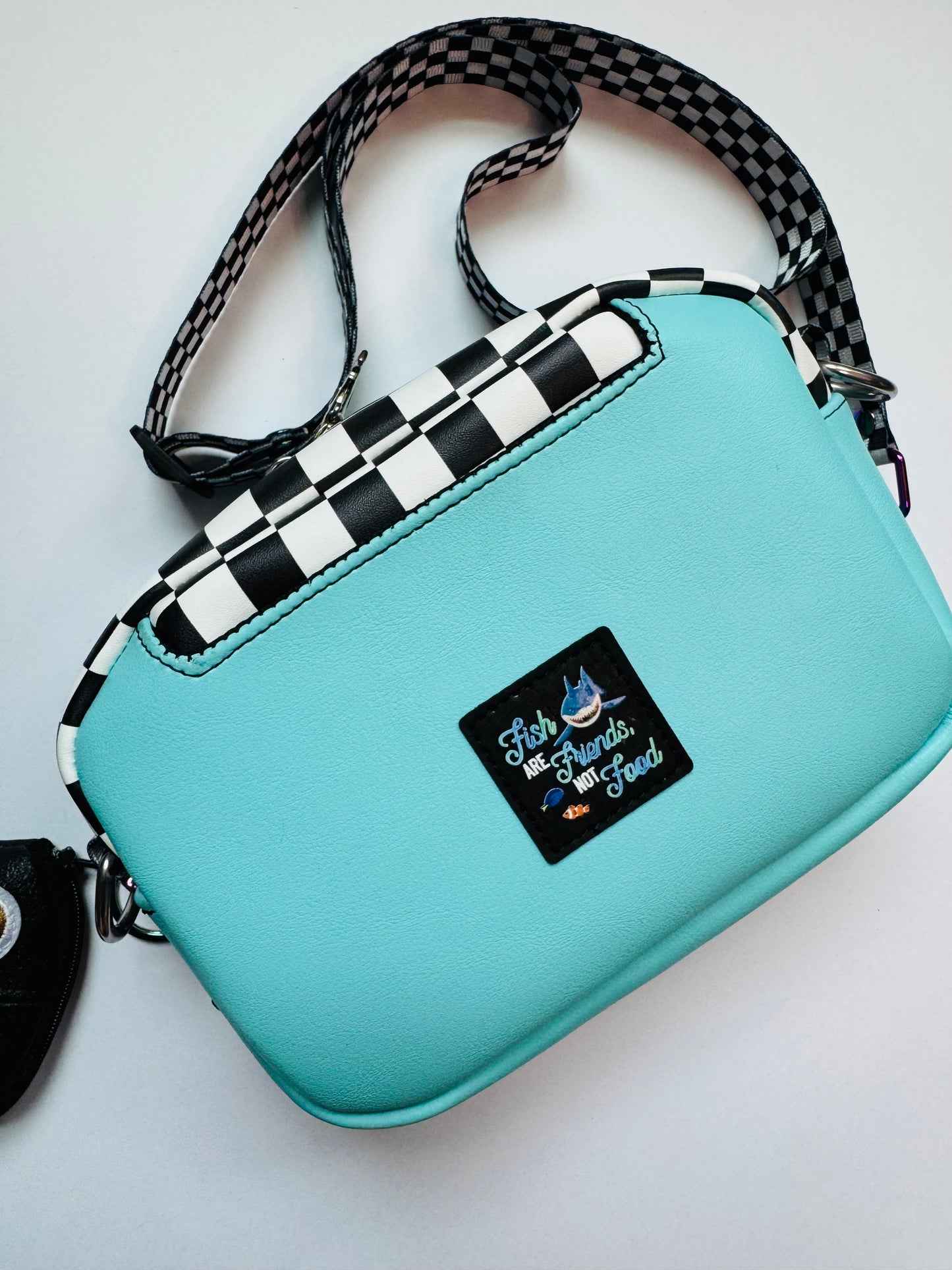 Mini Shark Crossbody Sling Bag