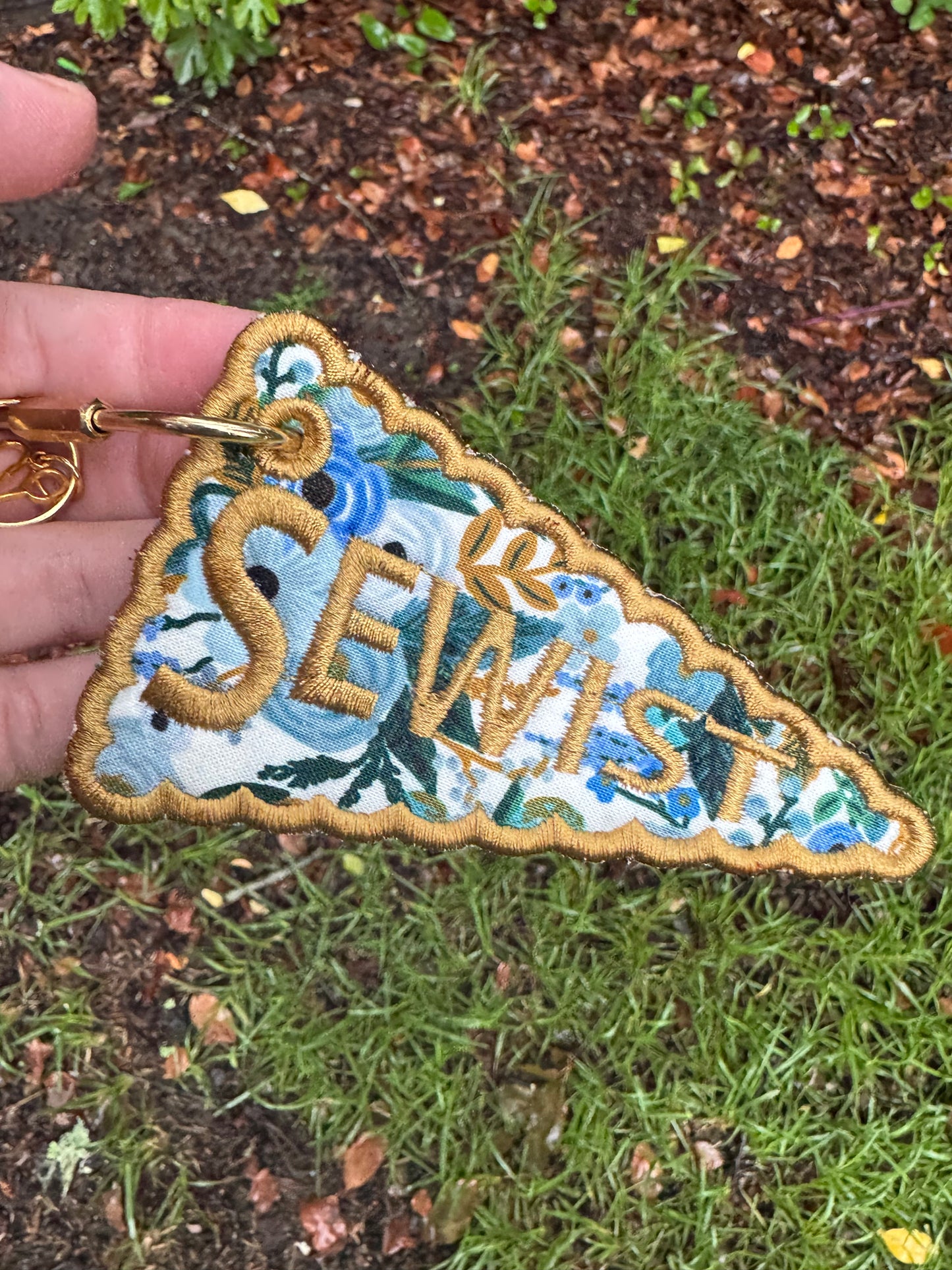 Sewist Pennant Bag Tag