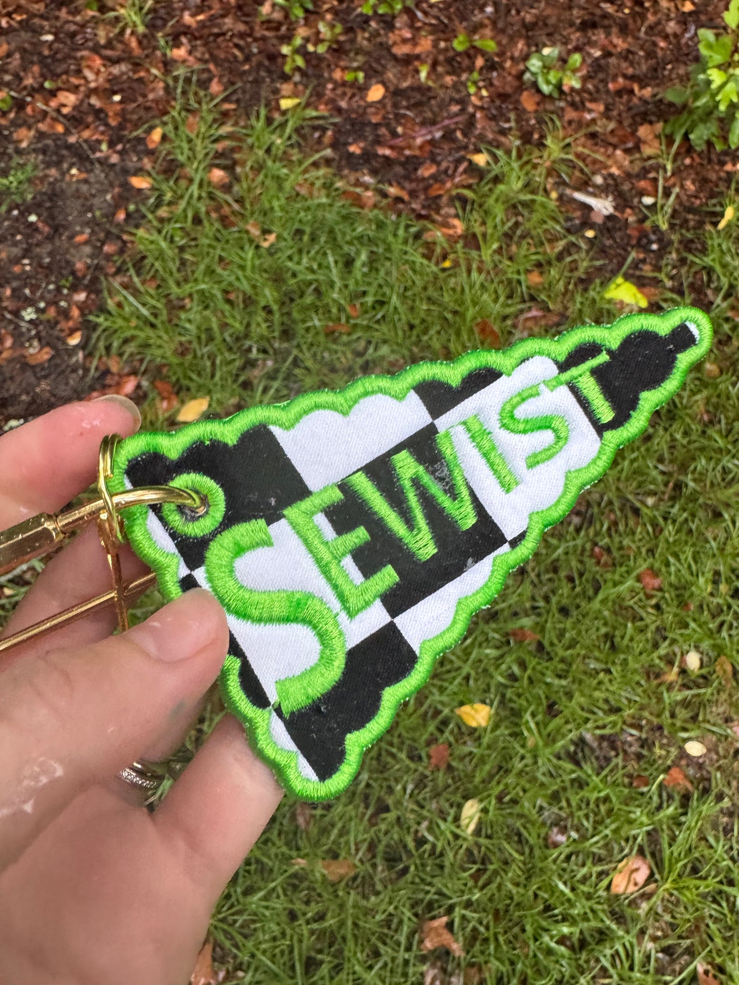 Sewist Pennant Bag Tag