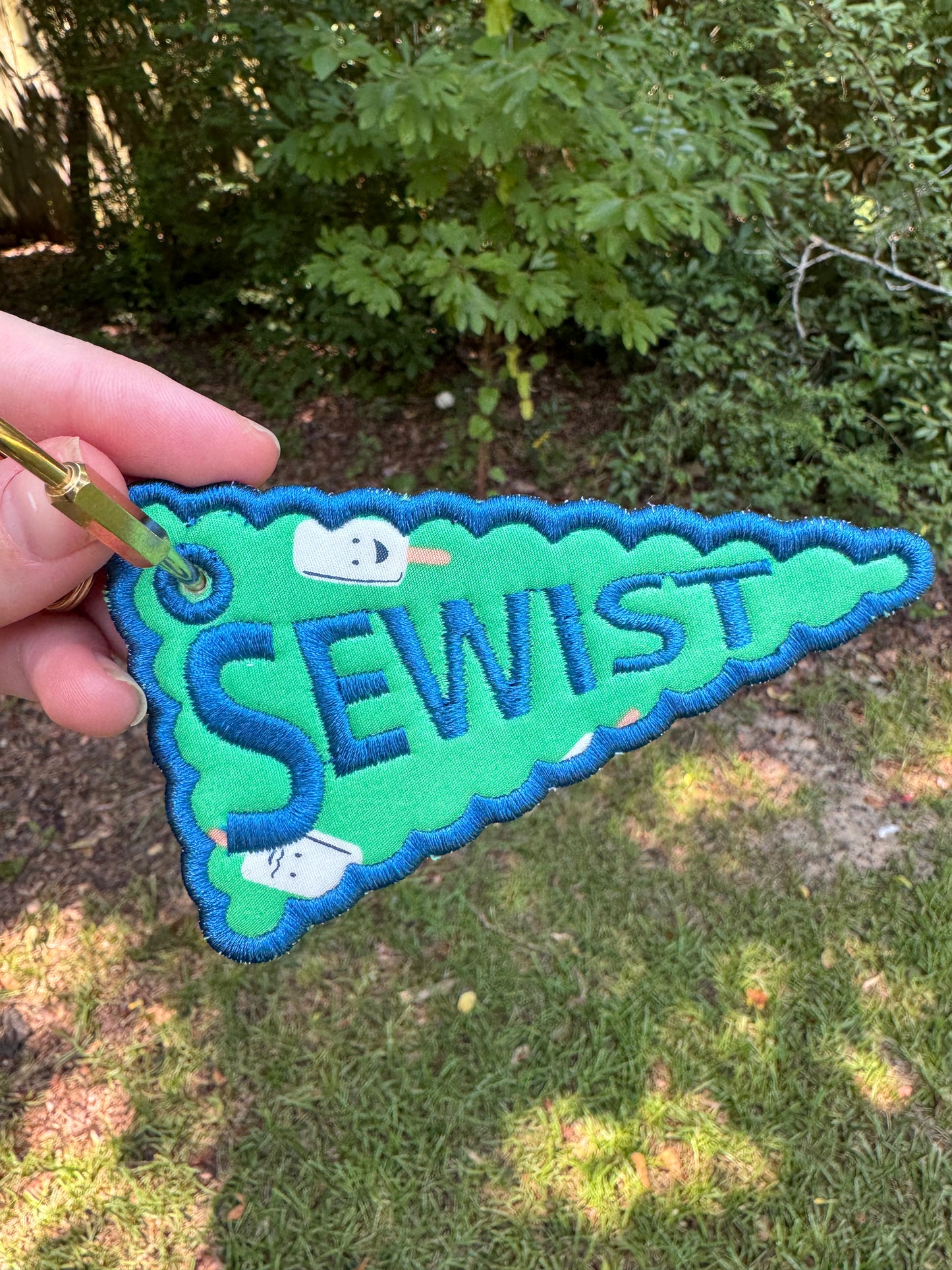 Sewist Pennant Bag Tag