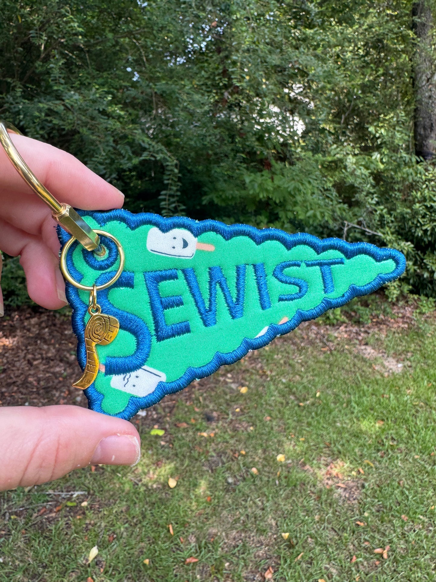 Sewist Pennant Bag Tag
