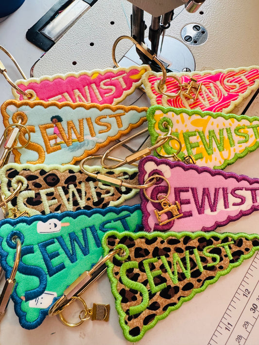 Sewist Pennant Bag Tag