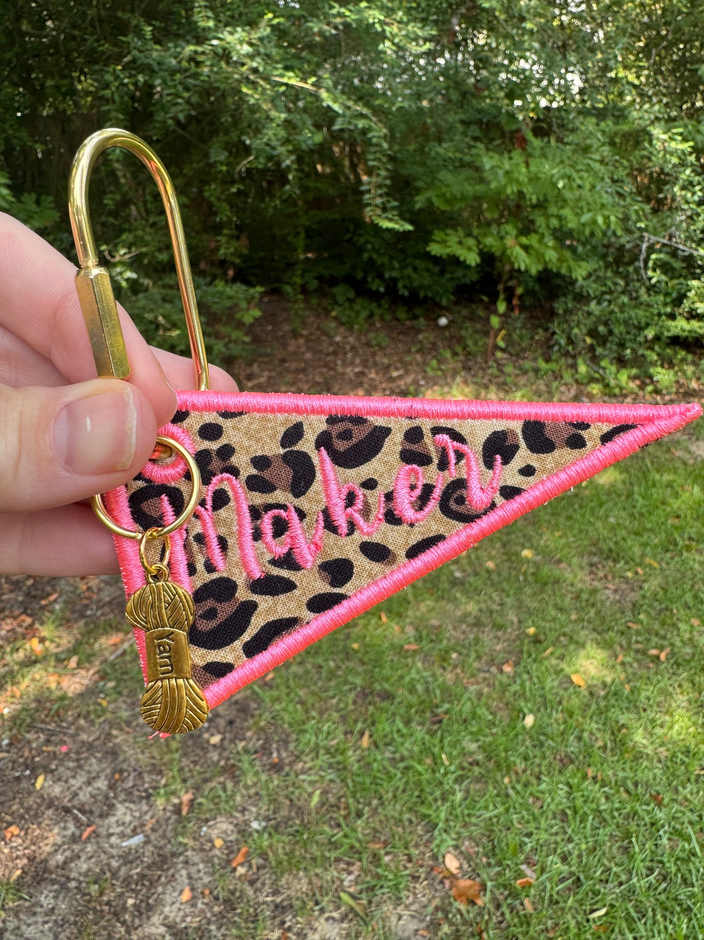 Maker Pennant Bag Tag