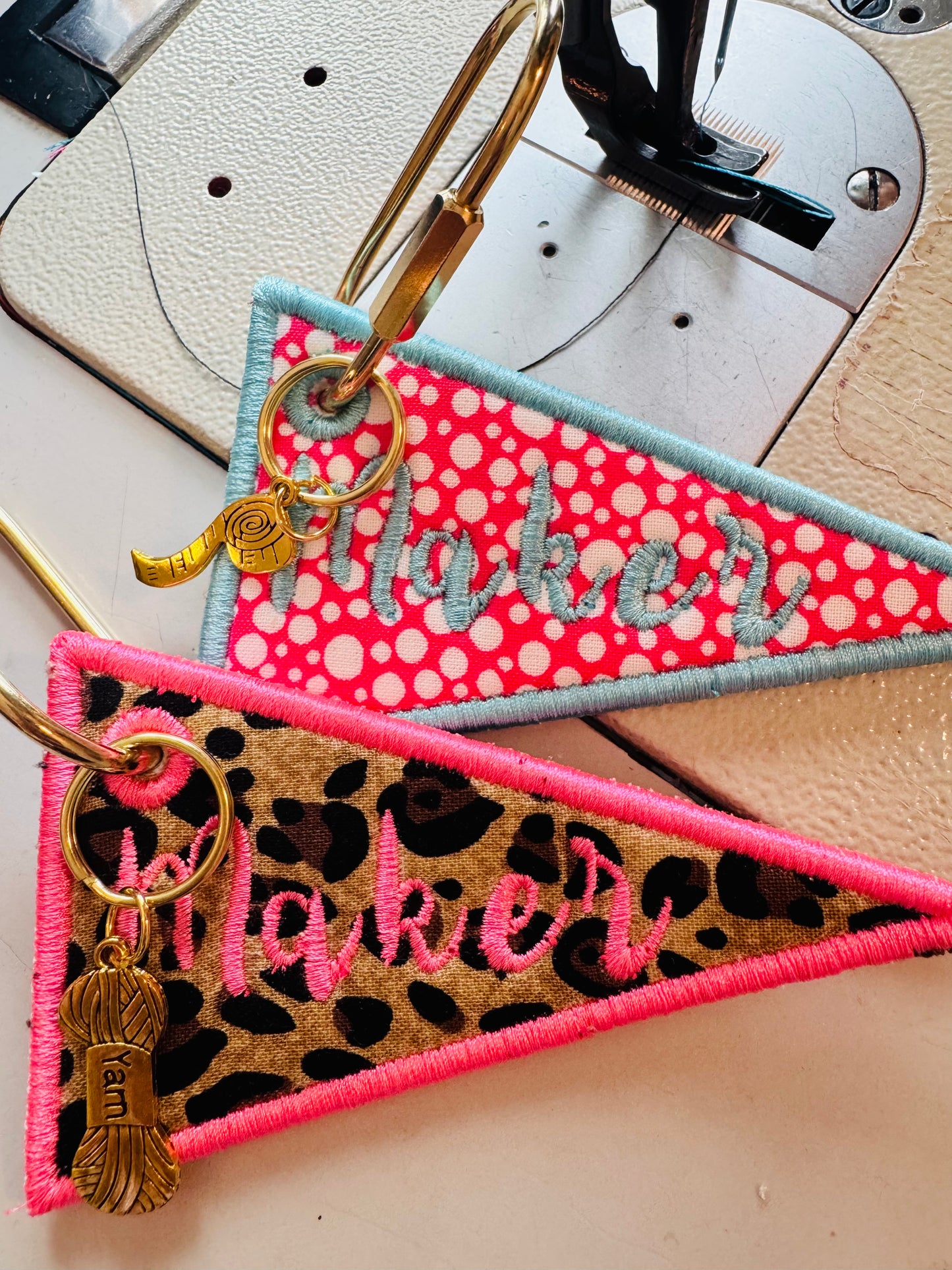 Maker Pennant Bag Tag