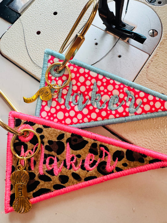 Maker Pennant Bag Tag