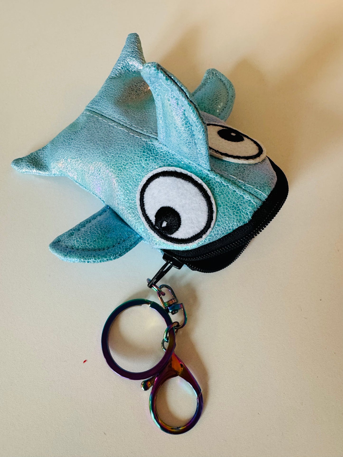 Sebastian - Mini Shark Zip Bag