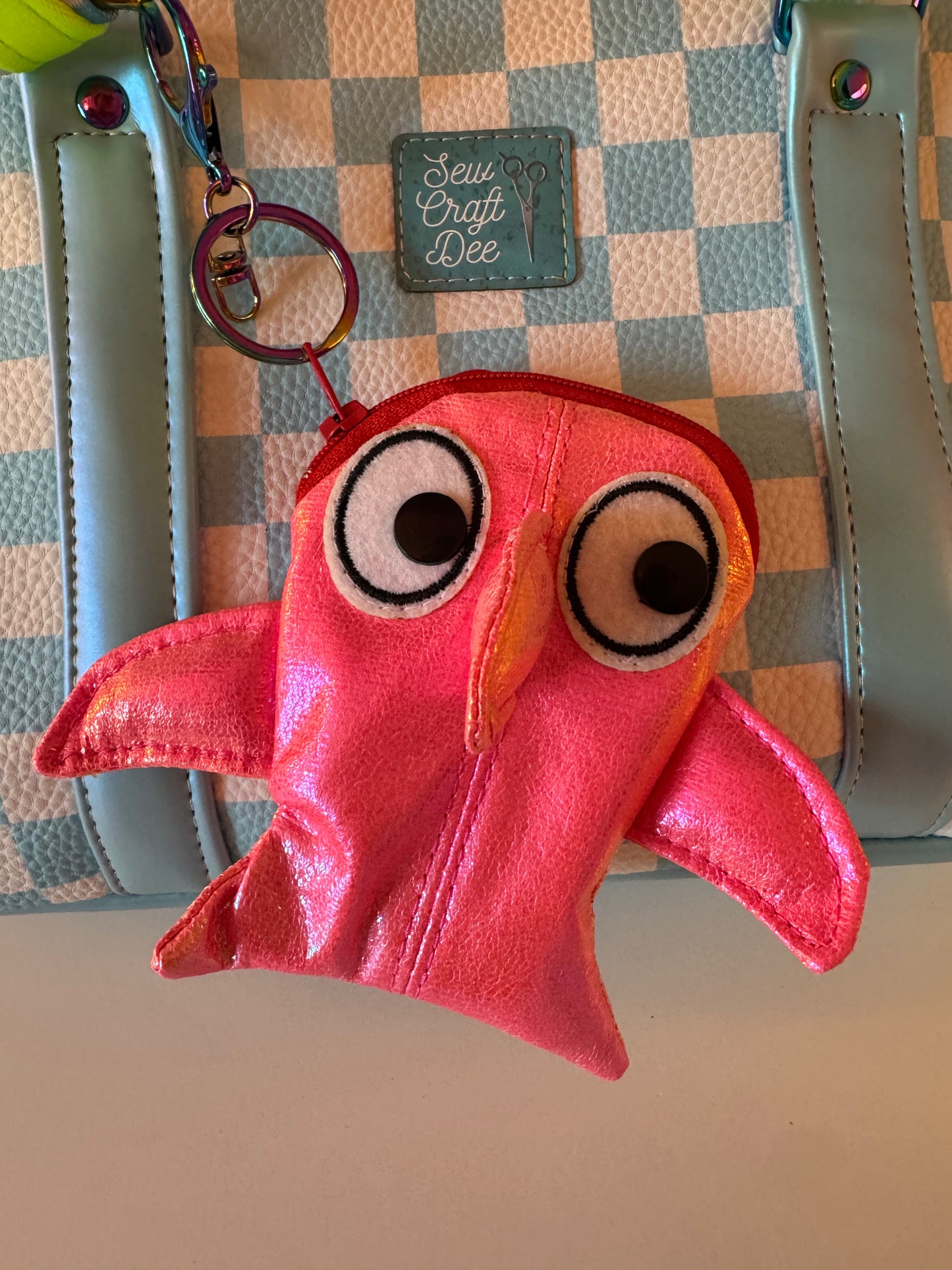 Ruby - Mini Shark Zip Bag