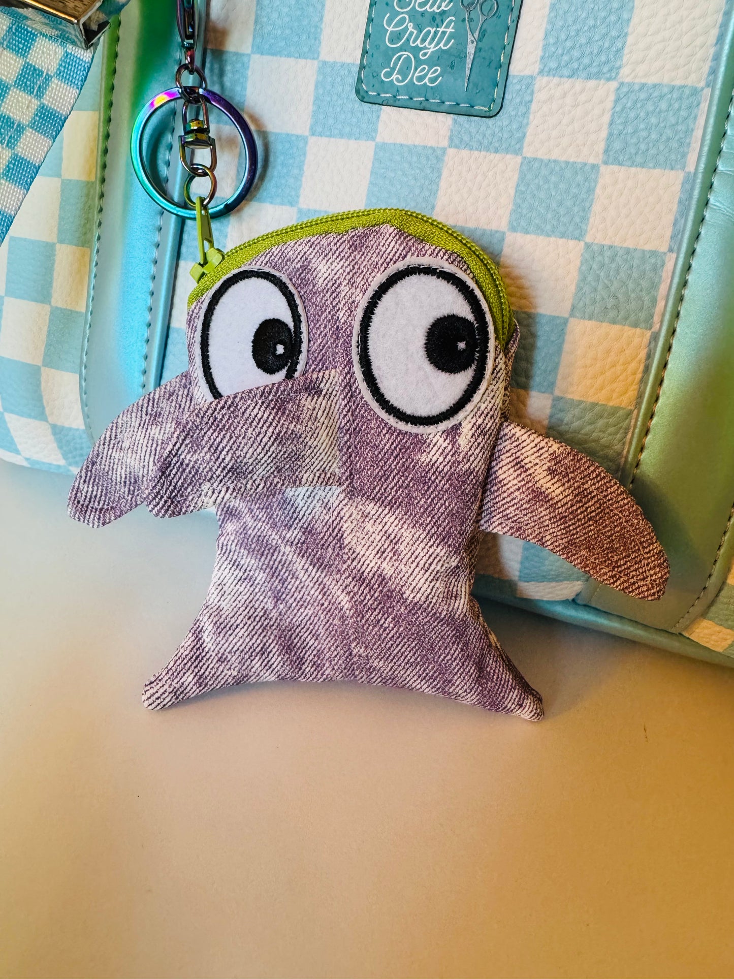 Lucy - Mini Shark Zip Bag