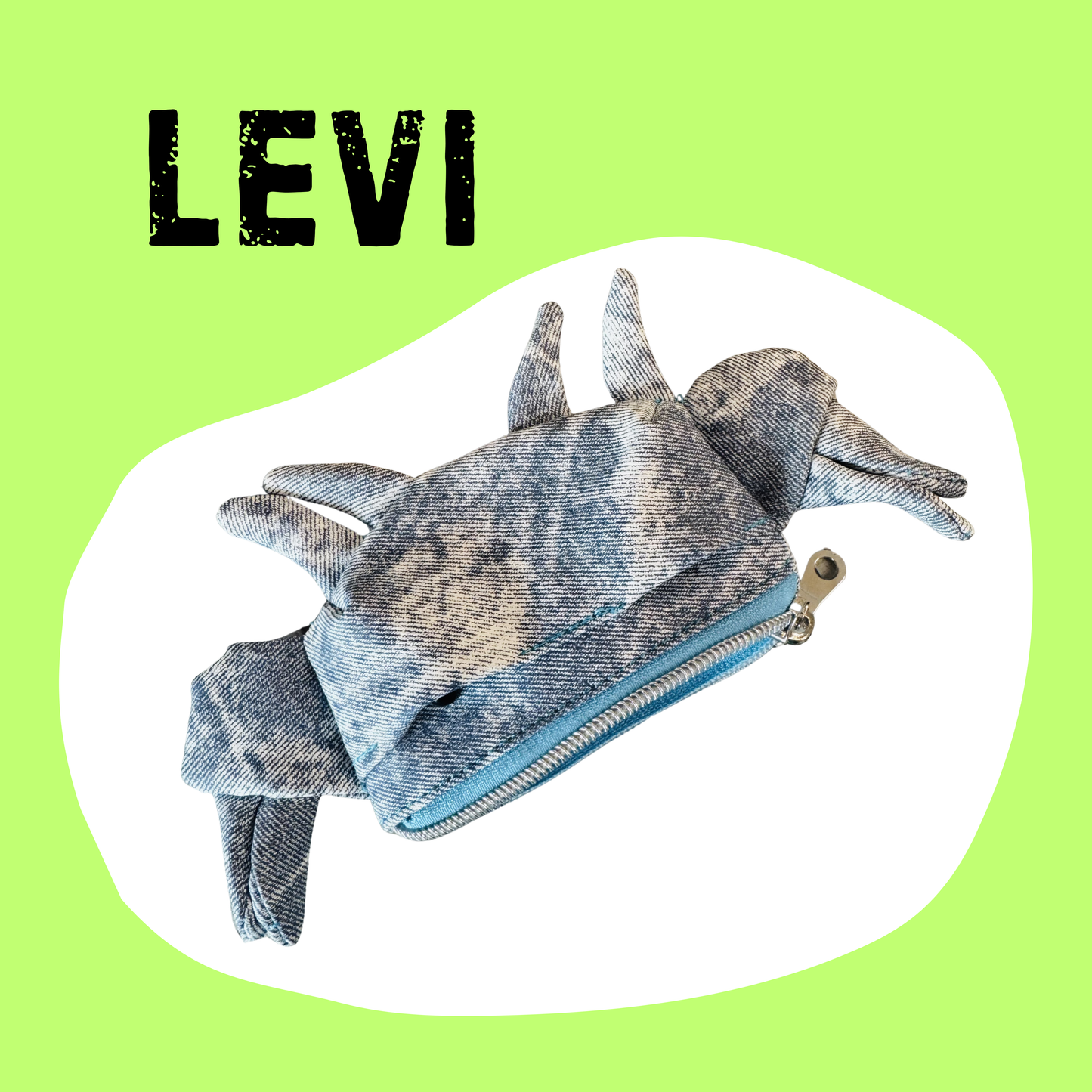 Levi- Denim Snappy Crab